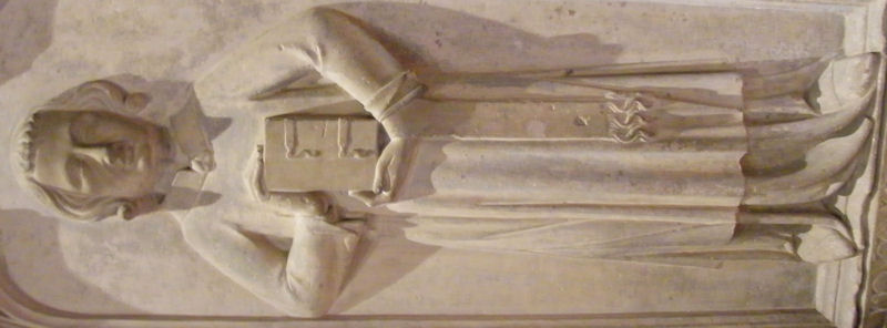 Germany Baden Baden - Abbey Lichtenthal Konrad von Furstenberg 1346